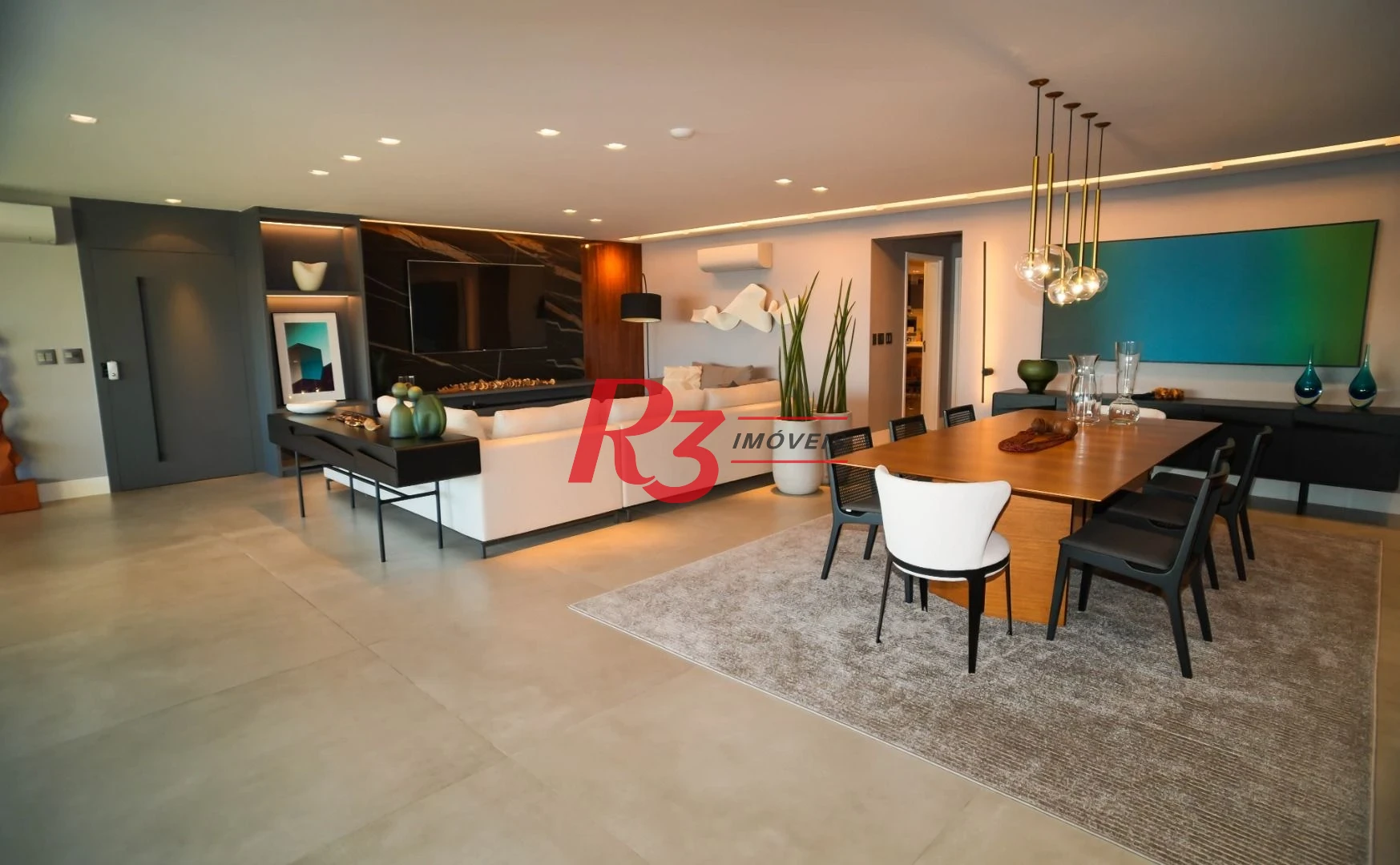 Apartamento à venda, 344 m² por R$ 6.300.000,00 - Aparecida - Santos/SP