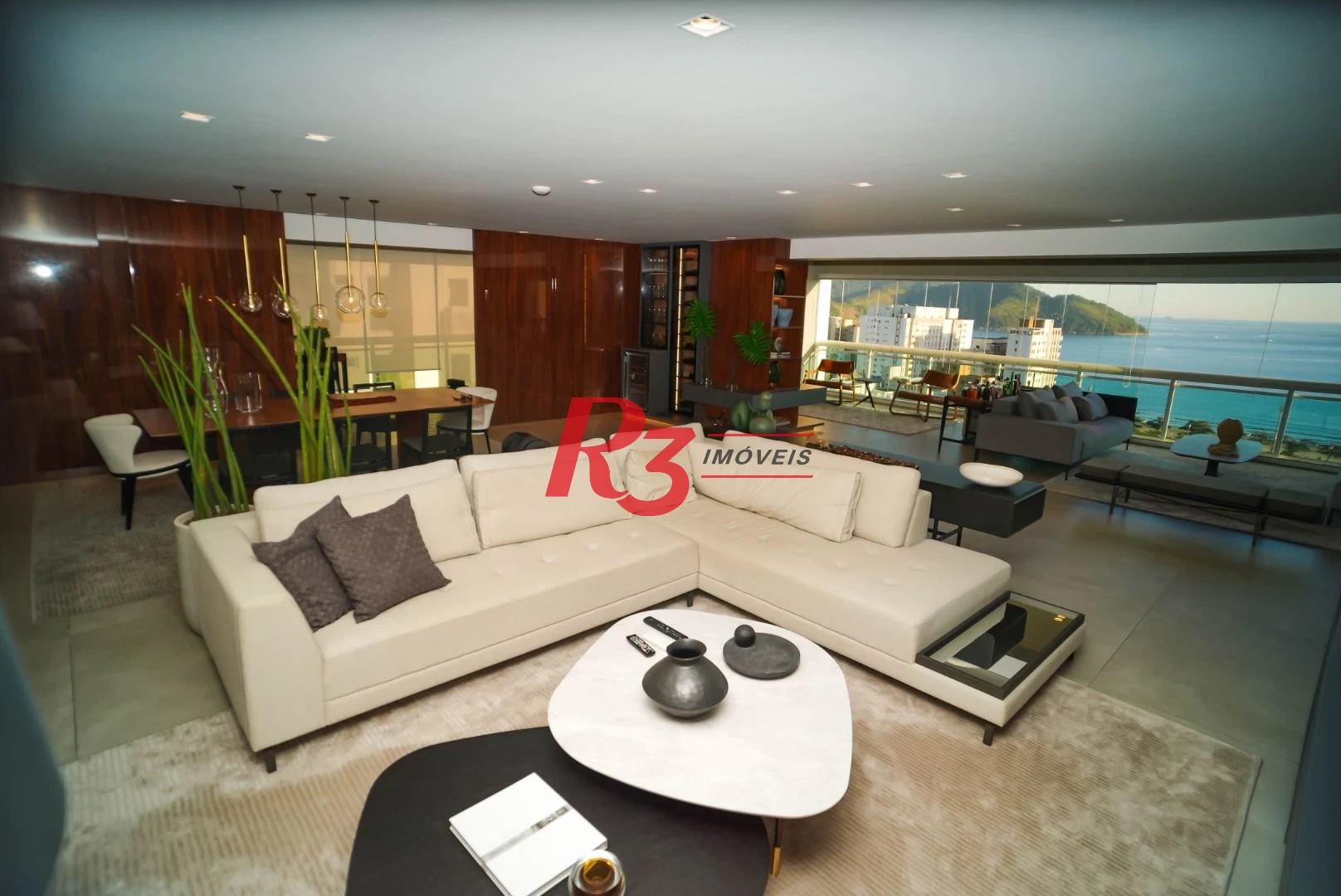 Apartamento à venda, 344 m² por R$ 6.300.000,00 - Aparecida - Santos/SP