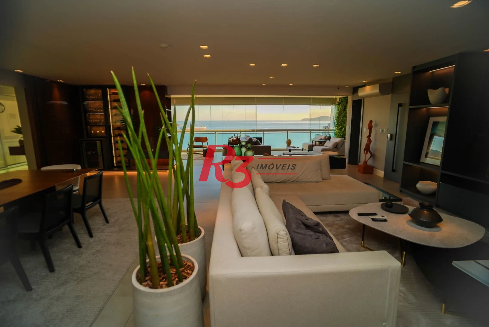Apartamento à venda, 344 m² por R$ 6.300.000,00 - Aparecida - Santos/SP