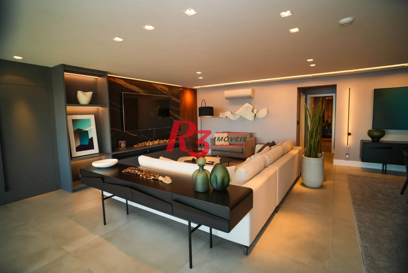 Apartamento à venda, 344 m² por R$ 6.300.000,00 - Aparecida - Santos/SP