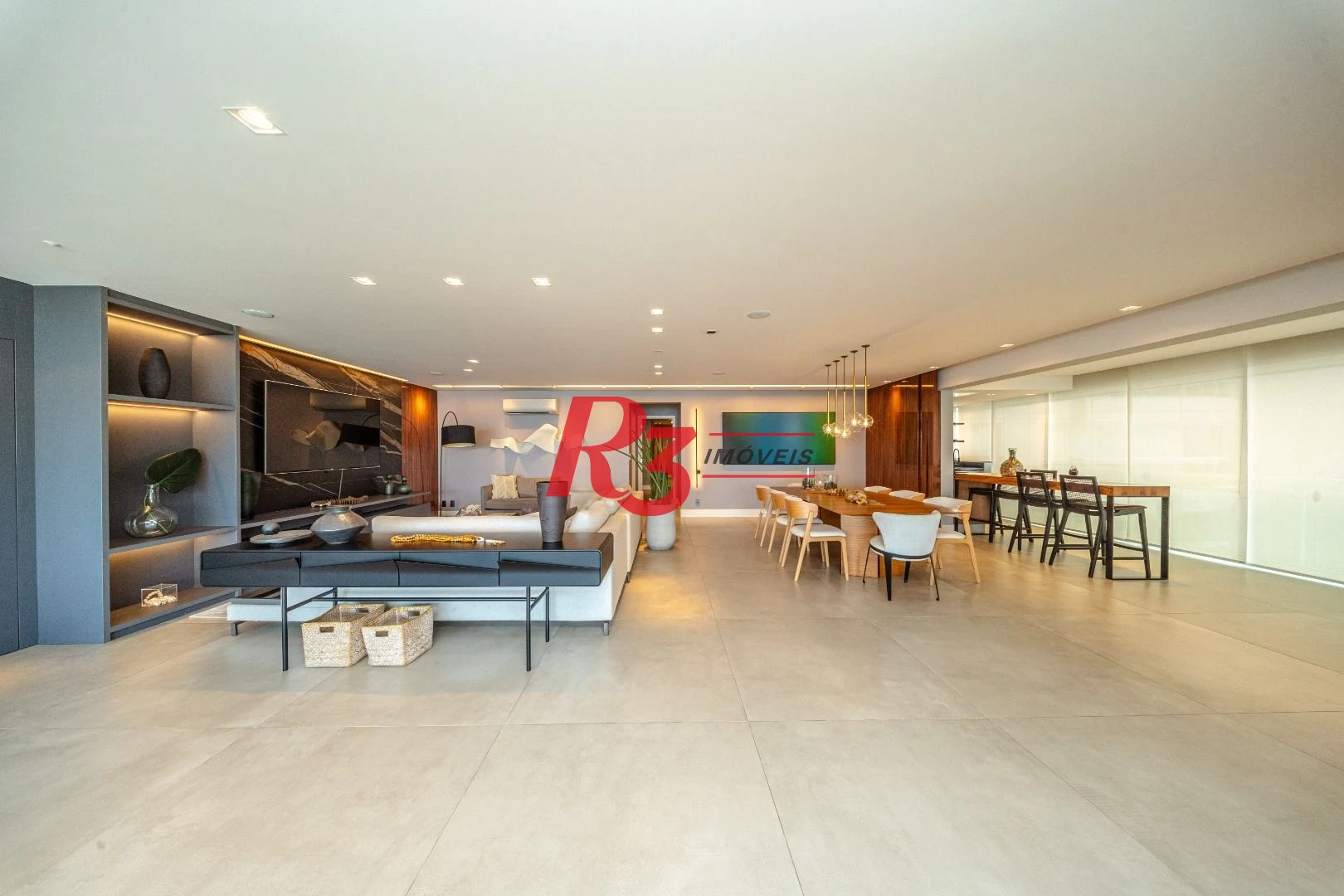 Apartamento com 4 dormitórios à venda, 344 m² por R$ 6.500.000,00 - Aparecida - Santos/SP