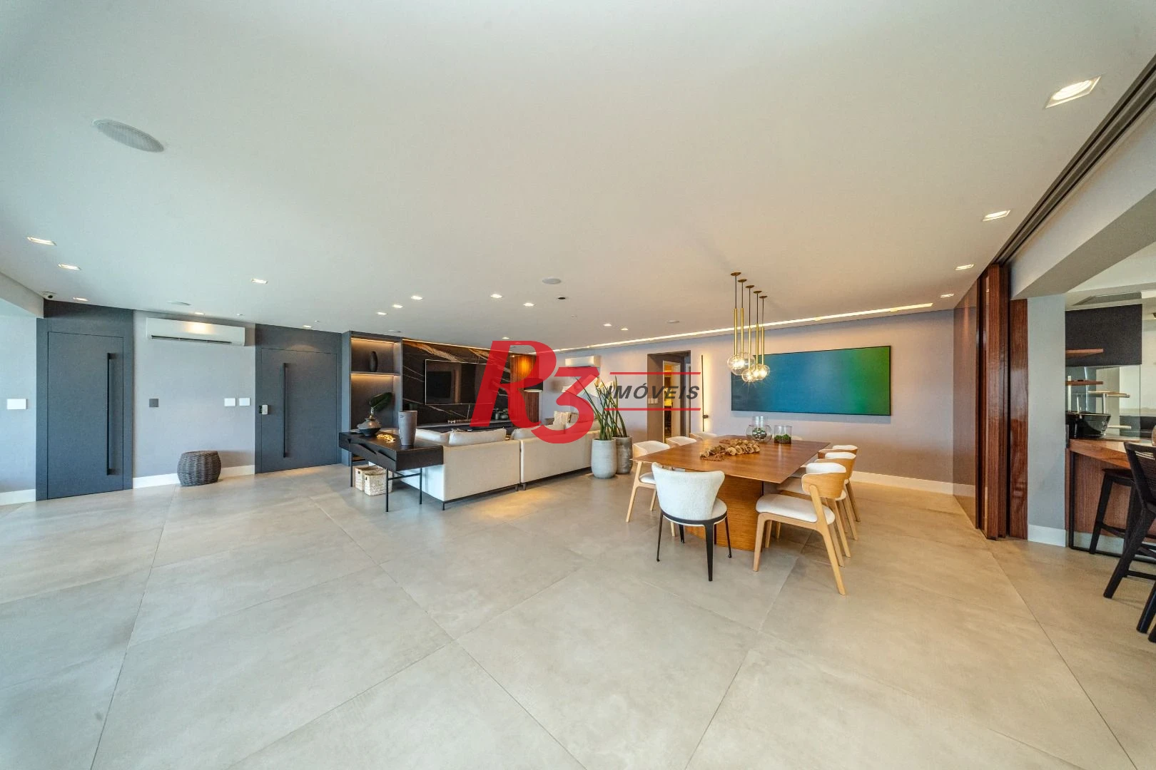 Apartamento com 4 dormitórios à venda, 344 m² por R$ 6.500.000,00 - Aparecida - Santos/SP