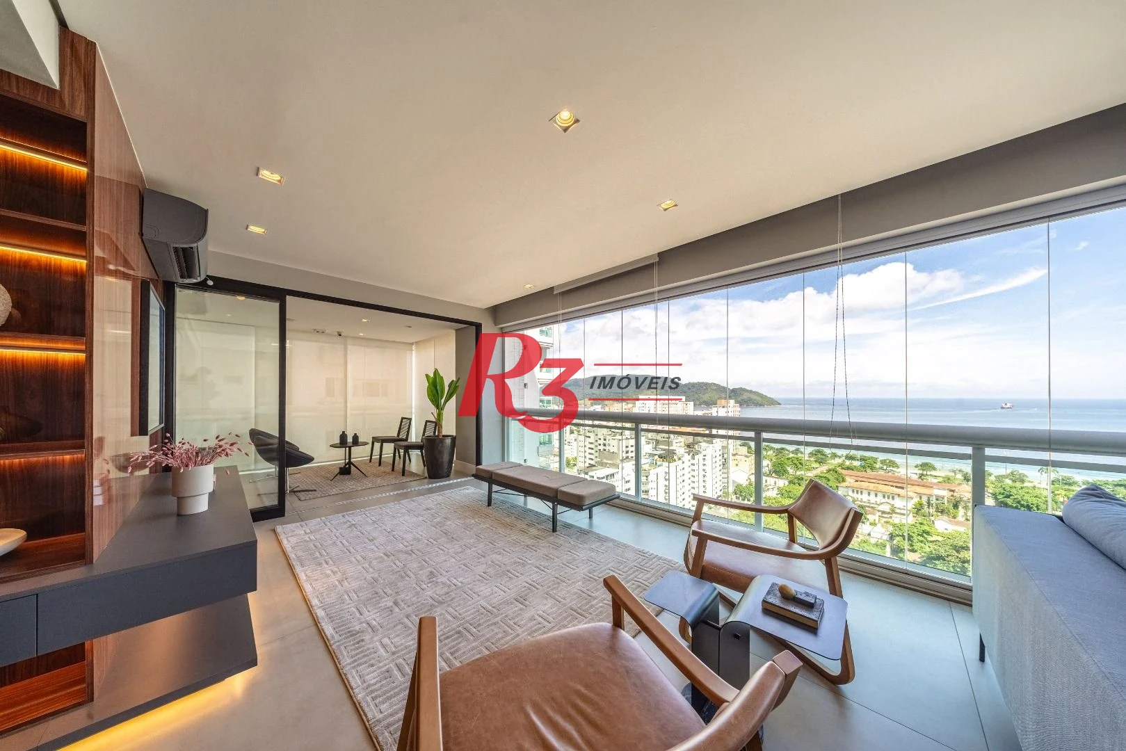Apartamento com 4 dormitórios à venda, 344 m² por R$ 6.500.000,00 - Aparecida - Santos/SP