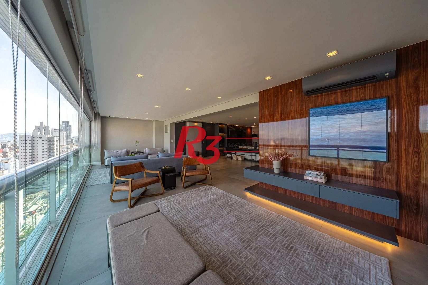Apartamento com 4 dormitórios à venda, 344 m² por R$ 6.500.000,00 - Aparecida - Santos/SP