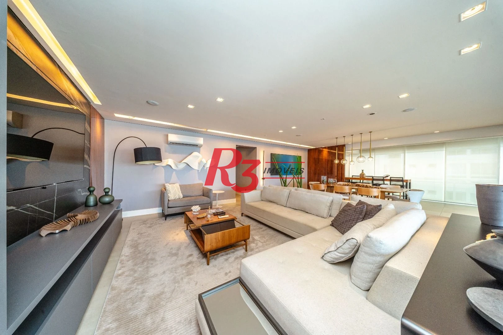 Apartamento com 4 dormitórios à venda, 344 m² por R$ 6.500.000,00 - Aparecida - Santos/SP