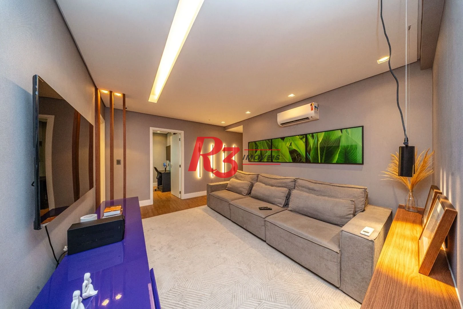Apartamento com 4 dormitórios à venda, 344 m² por R$ 6.500.000,00 - Aparecida - Santos/SP