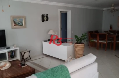 Apartamento com 3 dormitórios à venda, 152 m² por R$ 1.010.000,00 - Barra Funda - Guarujá/SP