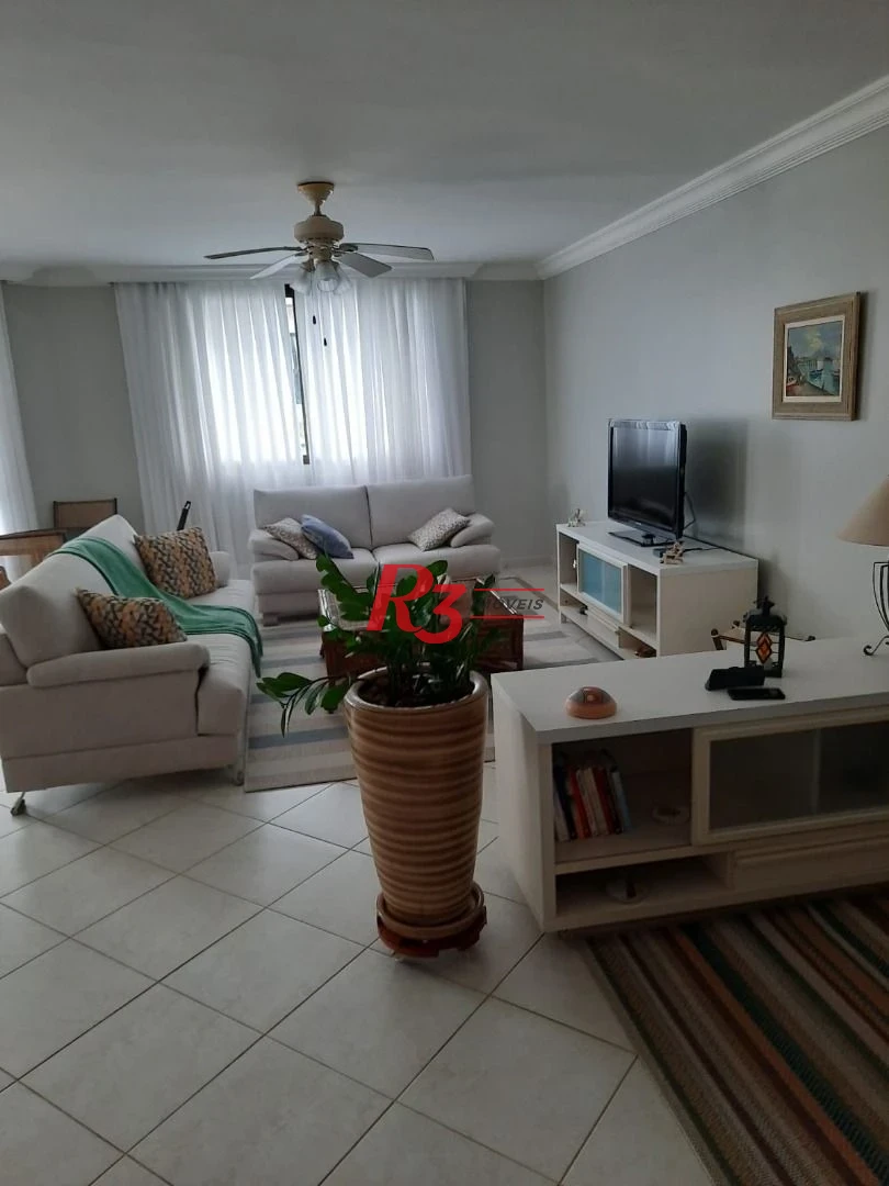 Apartamento com 3 dormitórios à venda, 152 m² por R$ 1.010.000,00 - Barra Funda - Guarujá/SP