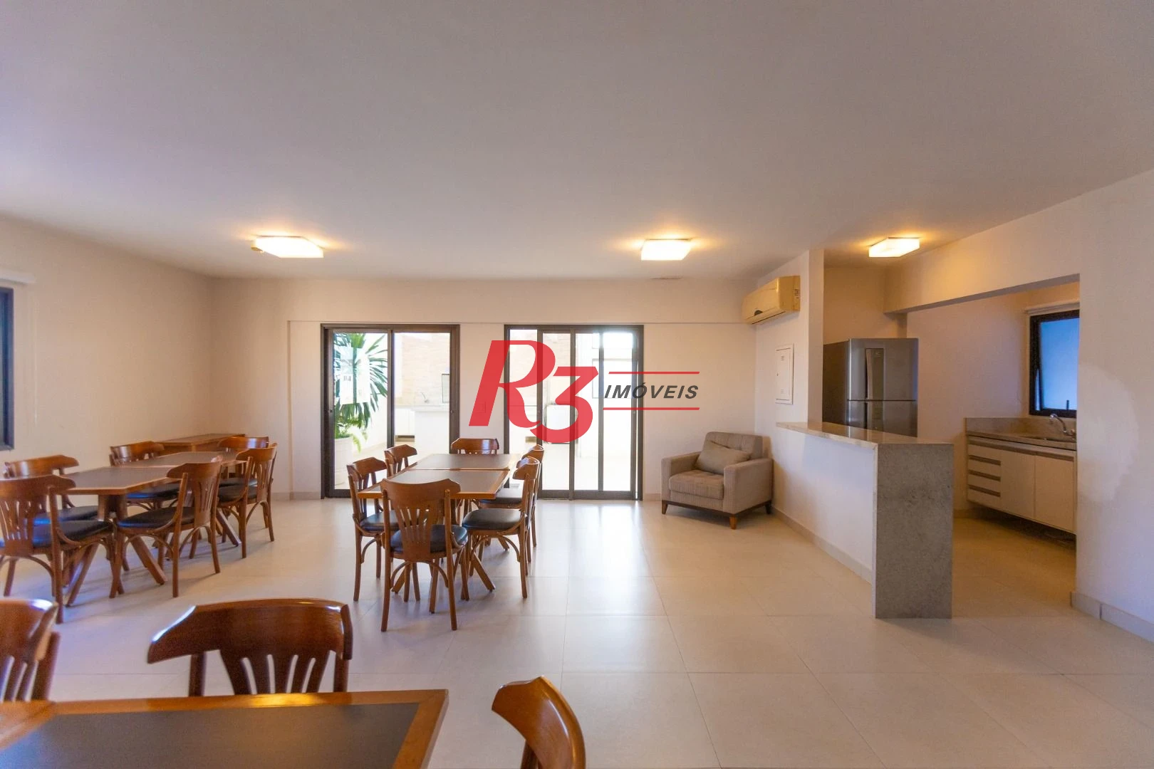 Apartamento com 3 dormitórios à venda, 196 m² por R$ 1.990.000,00 - Embaré - Santos/SP