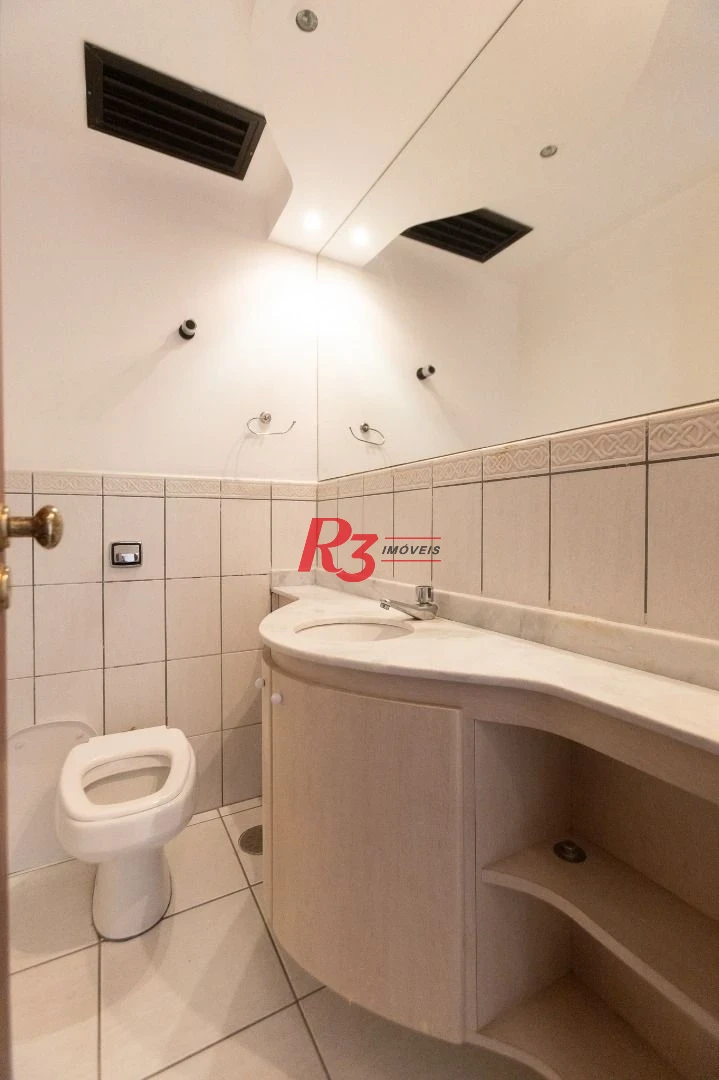 Apartamento com 3 dormitórios à venda, 196 m² por R$ 1.990.000,00 - Embaré - Santos/SP