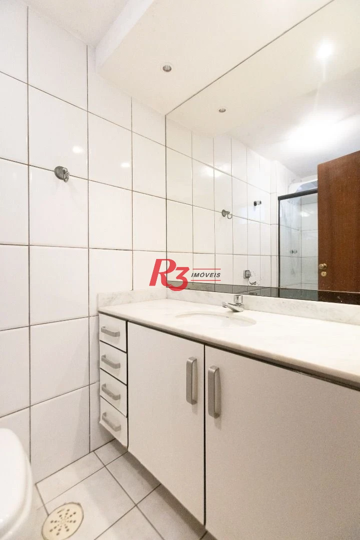 Apartamento com 3 dormitórios à venda, 196 m² por R$ 1.990.000,00 - Embaré - Santos/SP