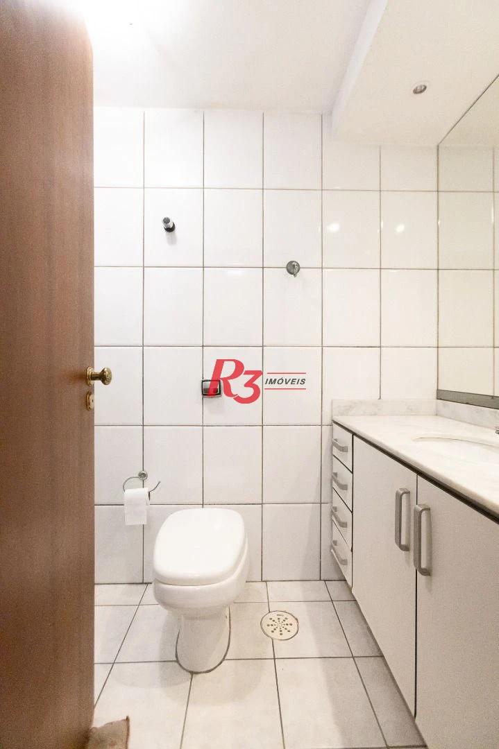 Apartamento com 3 dormitórios à venda, 196 m² por R$ 1.990.000,00 - Embaré - Santos/SP