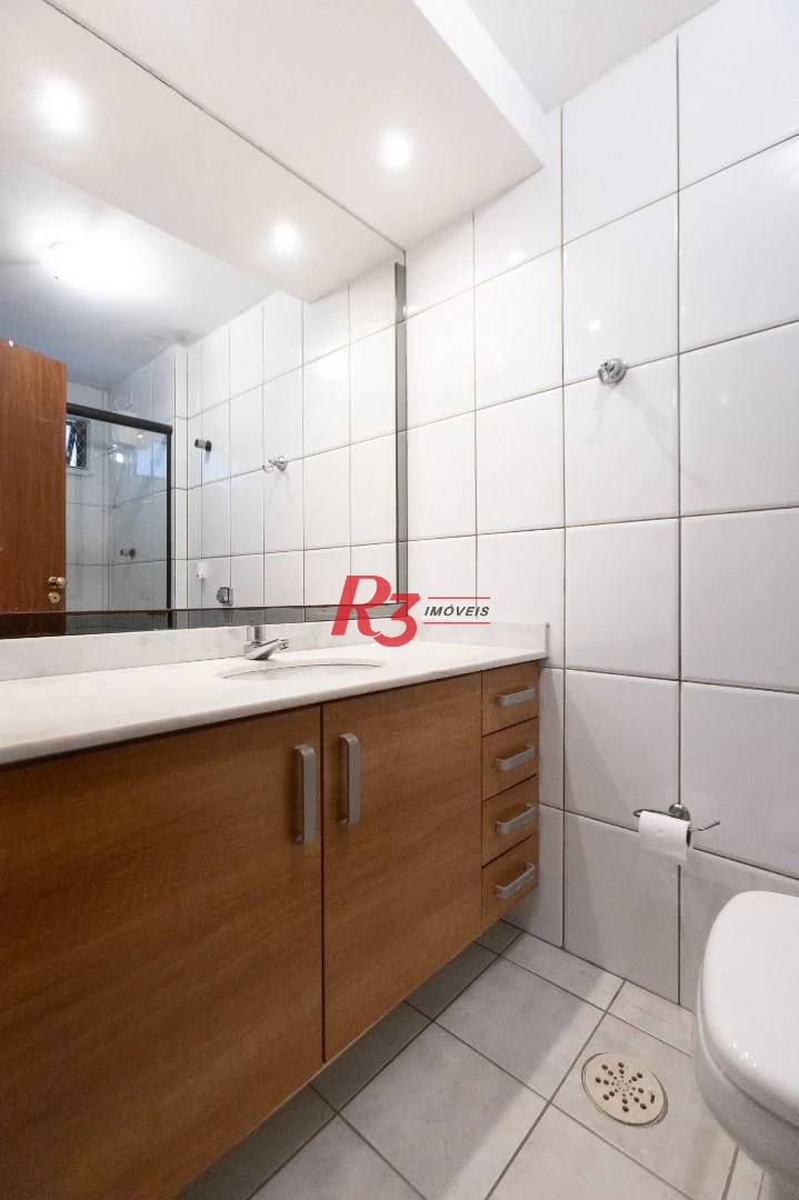 Apartamento com 3 dormitórios à venda, 196 m² por R$ 1.990.000,00 - Embaré - Santos/SP