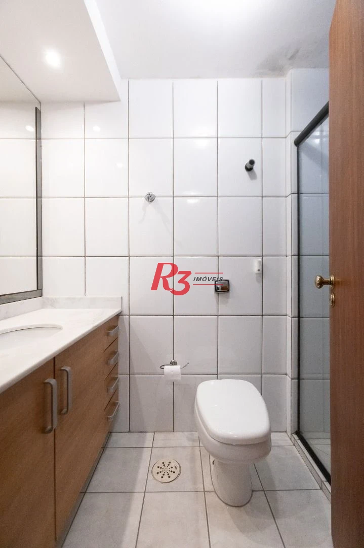 Apartamento com 3 dormitórios à venda, 196 m² por R$ 1.990.000,00 - Embaré - Santos/SP