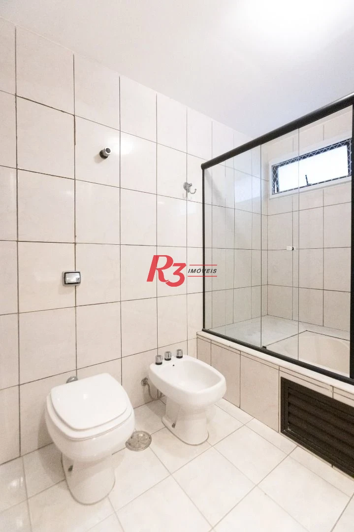 Apartamento com 3 dormitórios à venda, 196 m² por R$ 1.990.000,00 - Embaré - Santos/SP
