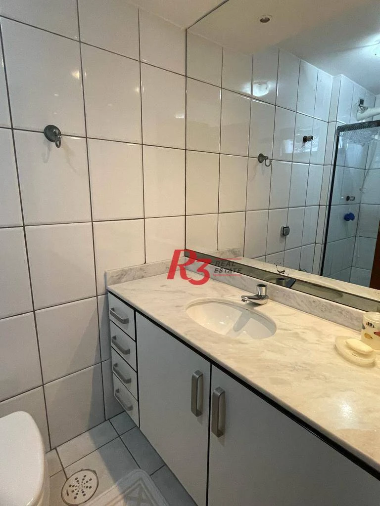 Apartamento com 3 dormitórios à venda, 196 m² por R$ 1.990.000,00 - Embaré - Santos/SP