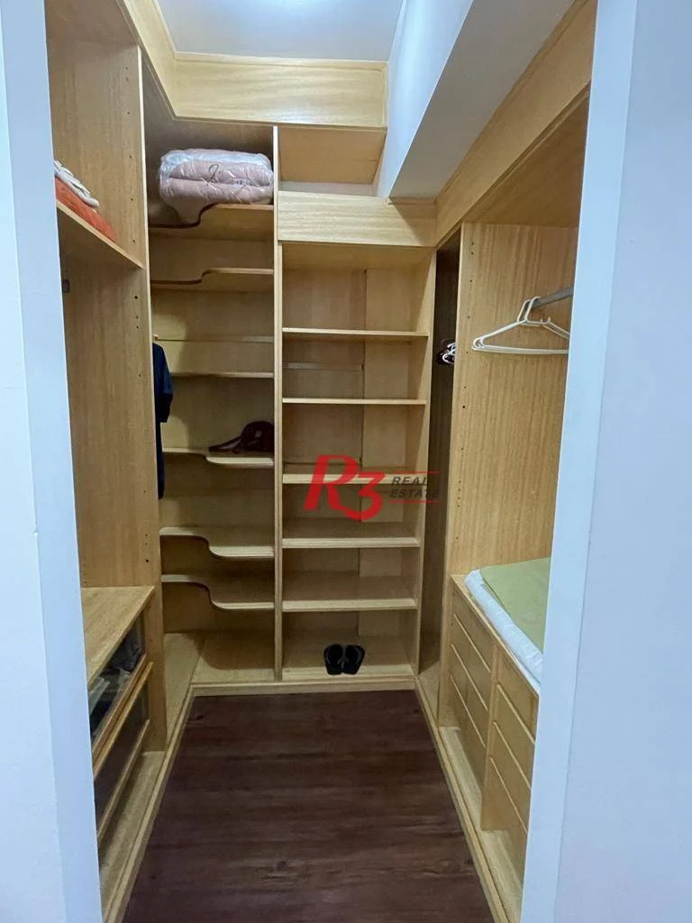 Apartamento com 3 dormitórios à venda, 196 m² por R$ 1.990.000,00 - Embaré - Santos/SP
