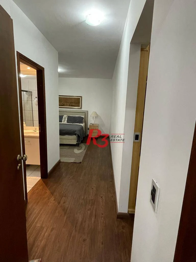 Apartamento com 3 dormitórios à venda, 196 m² por R$ 1.990.000,00 - Embaré - Santos/SP