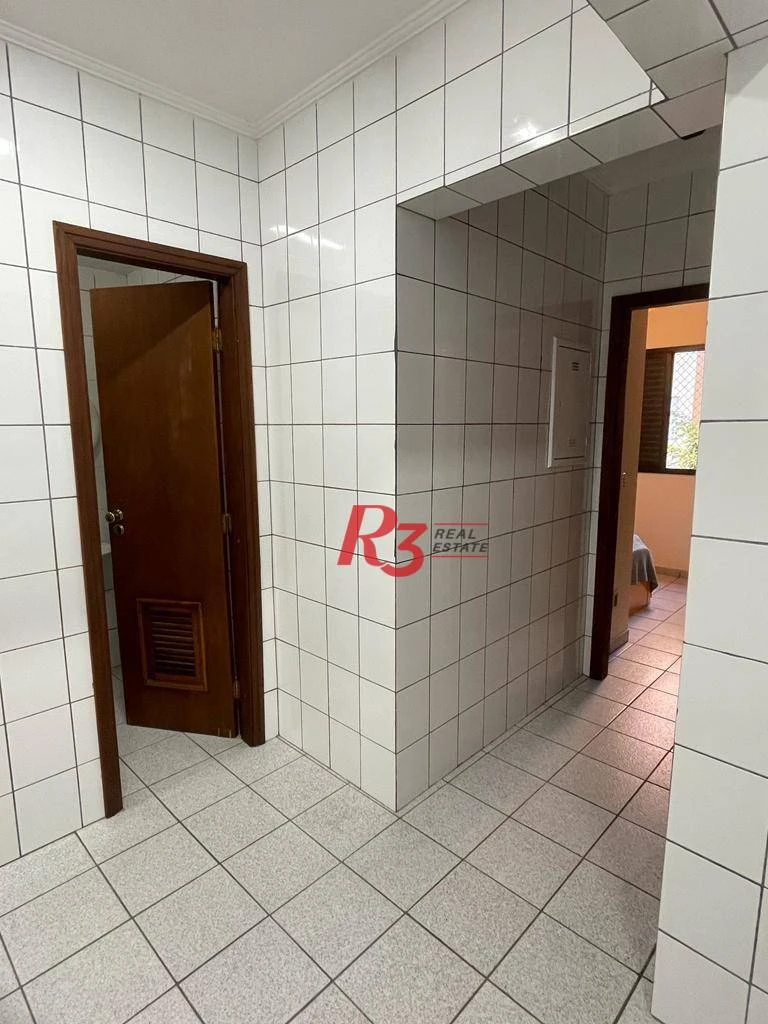 Apartamento com 3 dormitórios à venda, 196 m² por R$ 1.990.000,00 - Embaré - Santos/SP