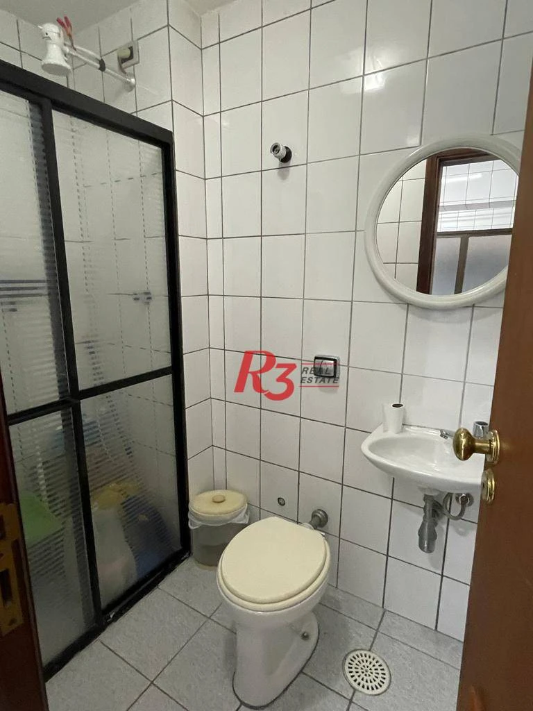 Apartamento com 3 dormitórios à venda, 196 m² por R$ 1.990.000,00 - Embaré - Santos/SP