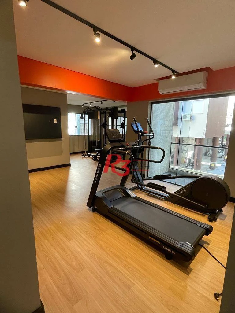 Apartamento com 3 dormitórios à venda, 196 m² por R$ 1.990.000,00 - Embaré - Santos/SP
