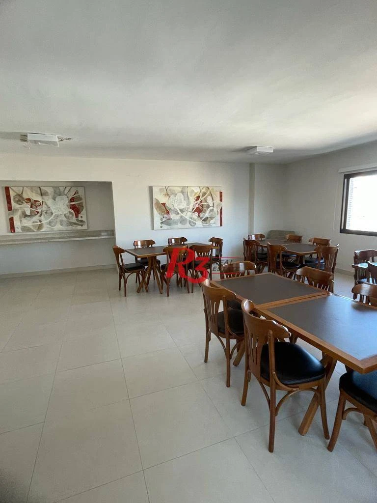 Apartamento com 3 dormitórios à venda, 196 m² por R$ 1.990.000,00 - Embaré - Santos/SP