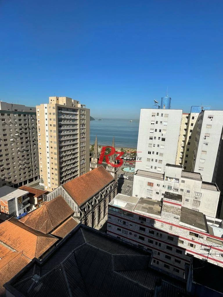 Apartamento com 3 dormitórios à venda, 196 m² por R$ 1.990.000,00 - Embaré - Santos/SP