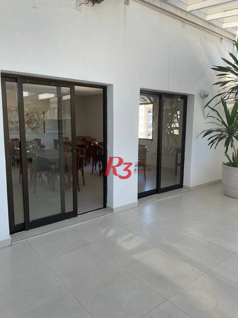 Apartamento com 3 dormitórios à venda, 196 m² por R$ 1.990.000,00 - Embaré - Santos/SP