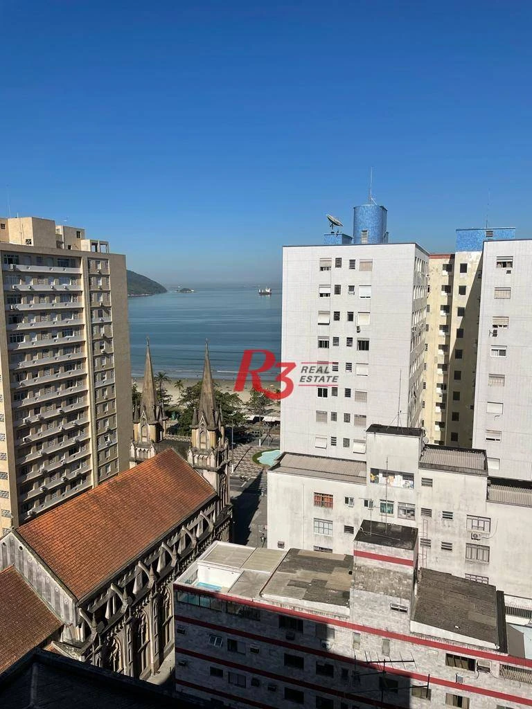 Apartamento com 3 dormitórios à venda, 196 m² por R$ 1.990.000,00 - Embaré - Santos/SP