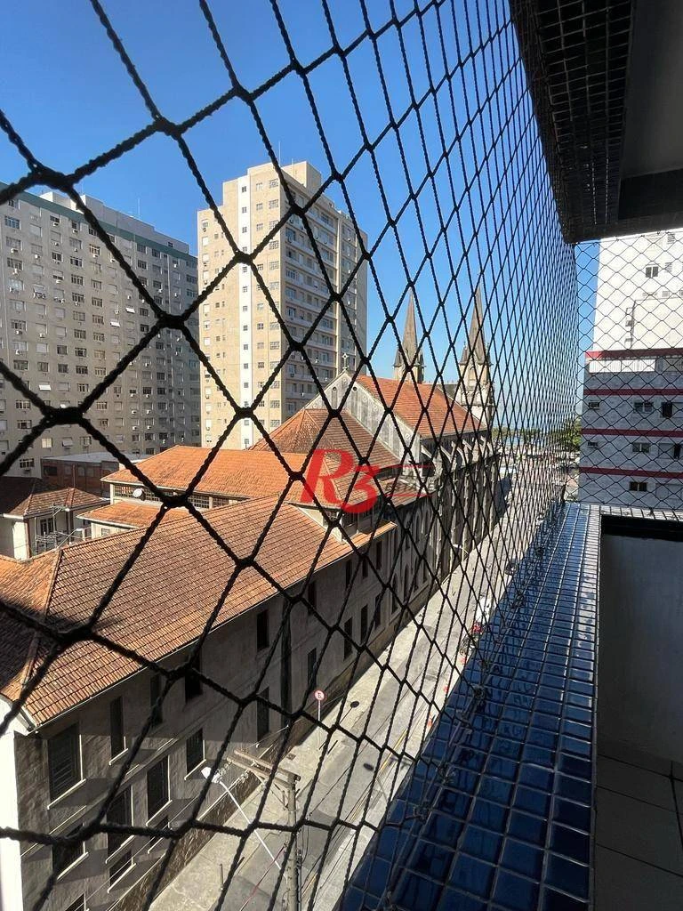 Apartamento com 3 dormitórios à venda, 196 m² por R$ 1.990.000,00 - Embaré - Santos/SP