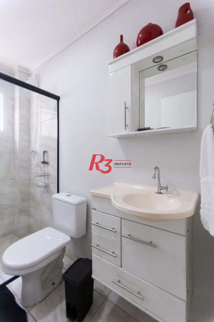 Cobertura com 2 dormitórios à venda, 105 m² - José Menino - Santos/SP