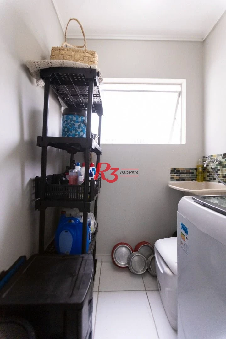 Cobertura com 2 dormitórios à venda, 105 m² - José Menino - Santos/SP