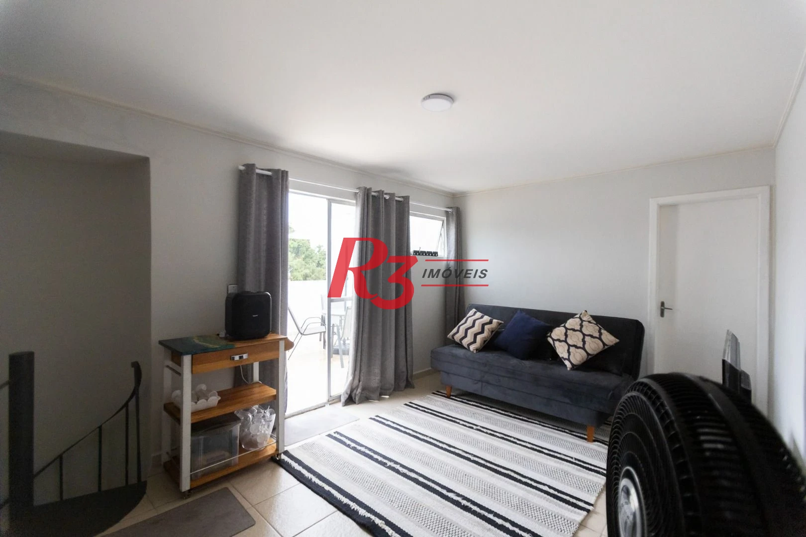Cobertura com 2 dormitórios à venda, 105 m² - José Menino - Santos/SP