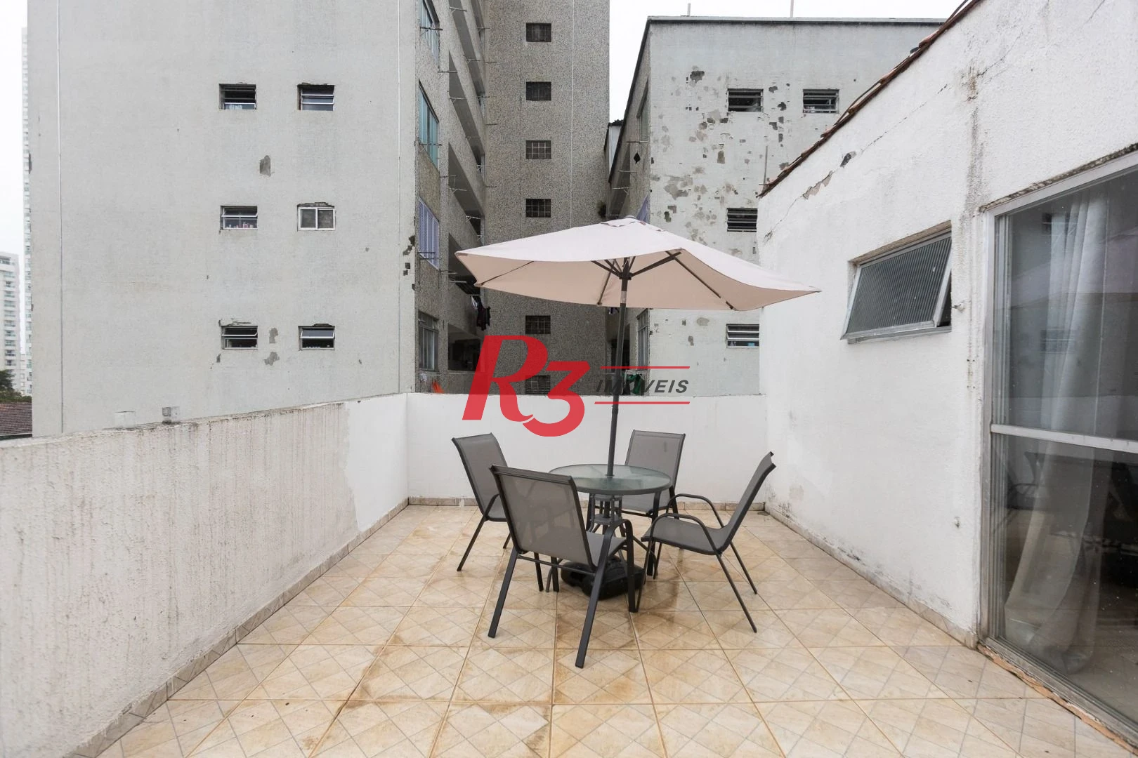Cobertura com 2 dormitórios à venda, 105 m² - José Menino - Santos/SP