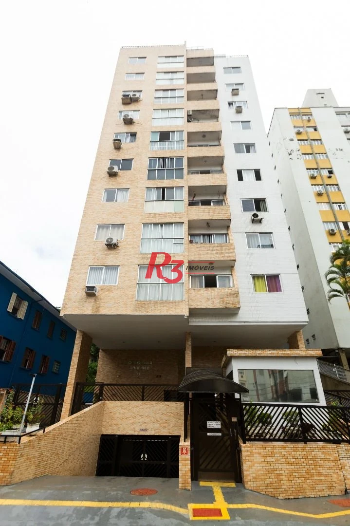 Cobertura com 2 dormitórios à venda, 105 m² - José Menino - Santos/SP