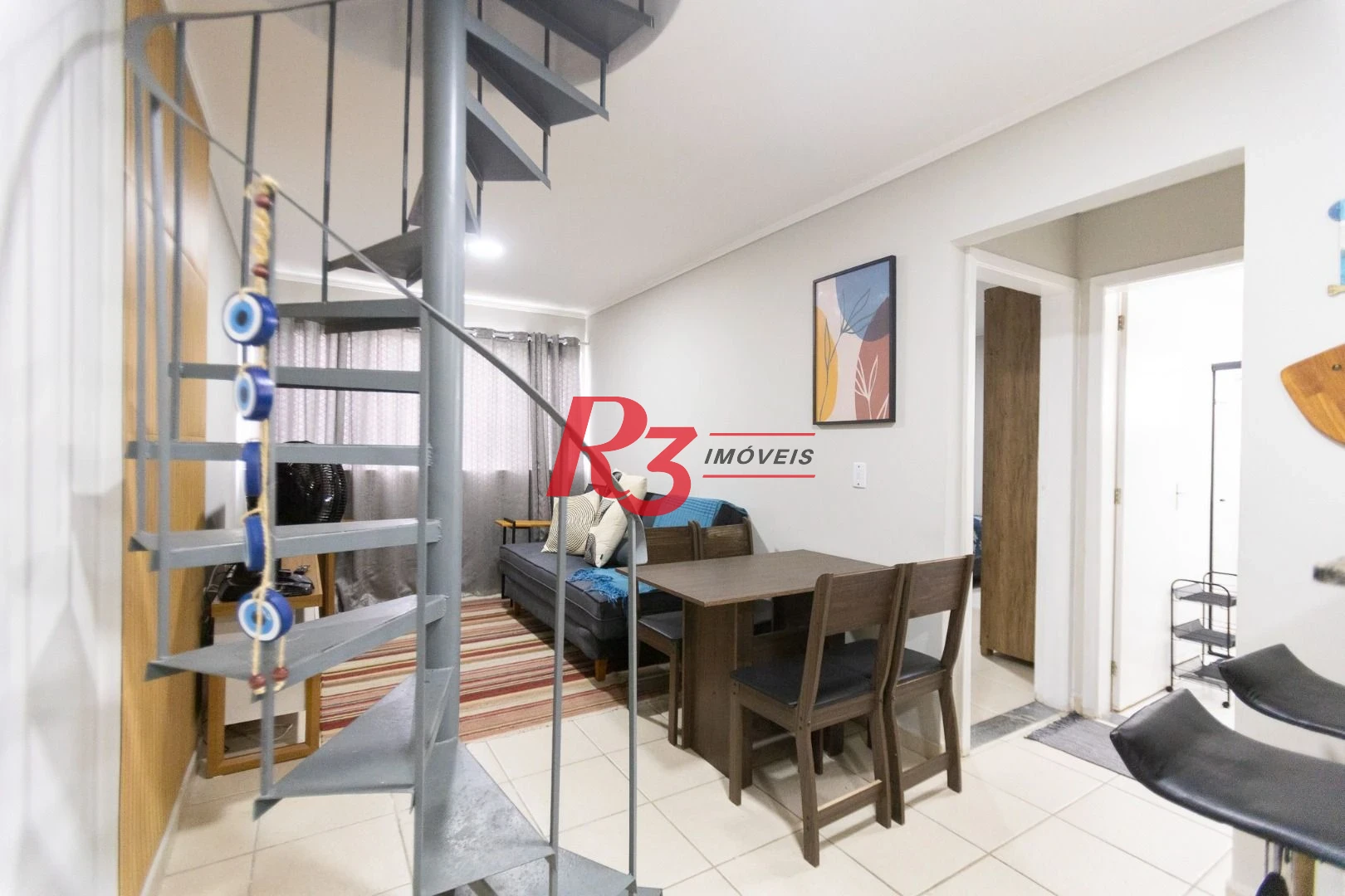 Cobertura com 2 dormitórios à venda, 105 m² - José Menino - Santos/SP