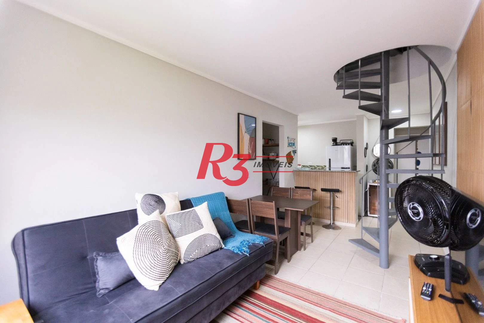 Cobertura com 2 dormitórios à venda, 105 m² - José Menino - Santos/SP