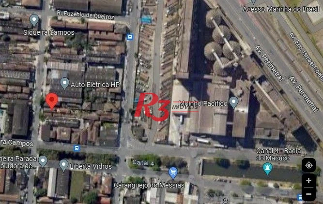 Terreno à venda, 350 m² por R$ 935.000,00 - Macuco - Santos/SP
