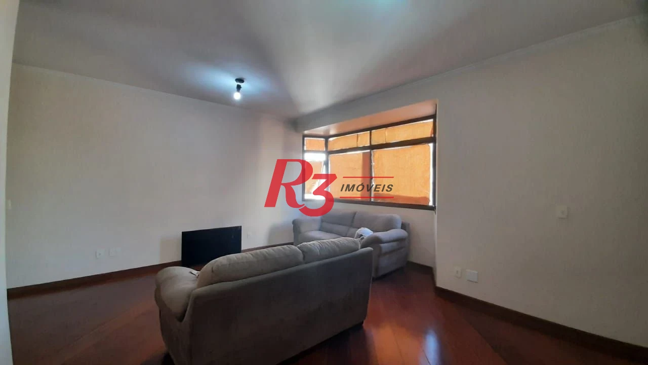 Apartamento com 3 dormitórios à venda, 117 m² por R$ 1.120.000,00 - Boqueirão - Santos/SP