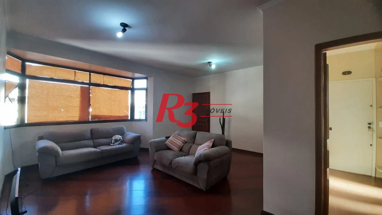 Apartamento com 3 dormitórios à venda, 117 m² por R$ 1.120.000,00 - Boqueirão - Santos/SP