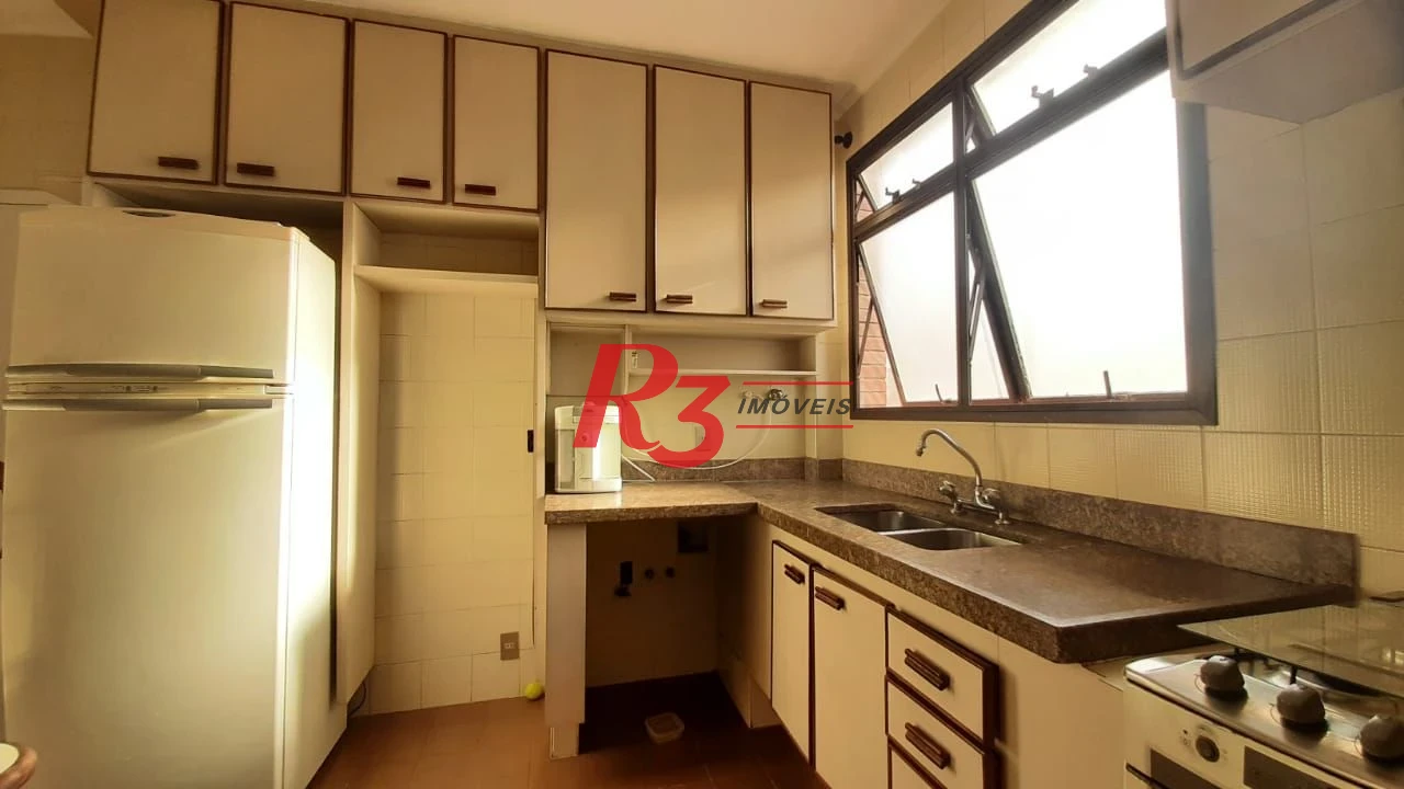 Apartamento com 3 dormitórios à venda, 117 m² por R$ 1.120.000,00 - Boqueirão - Santos/SP