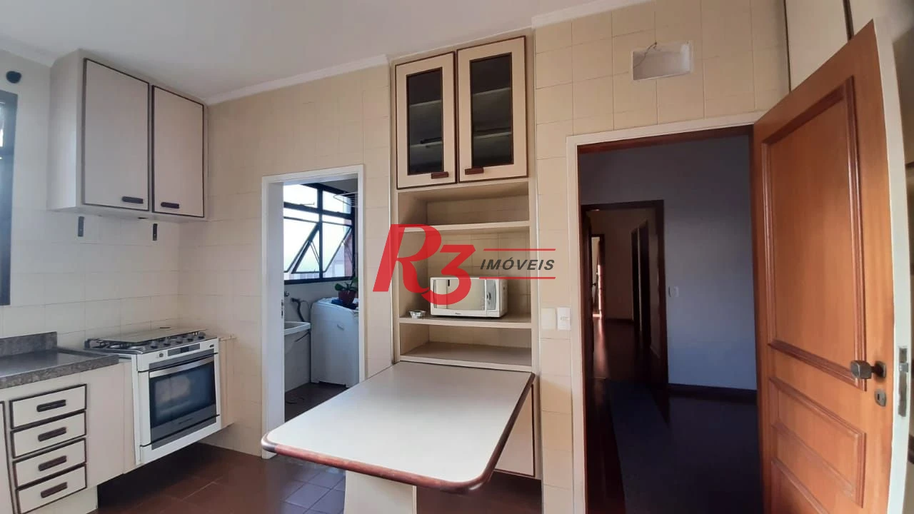 Apartamento com 3 dormitórios à venda, 117 m² por R$ 1.120.000,00 - Boqueirão - Santos/SP