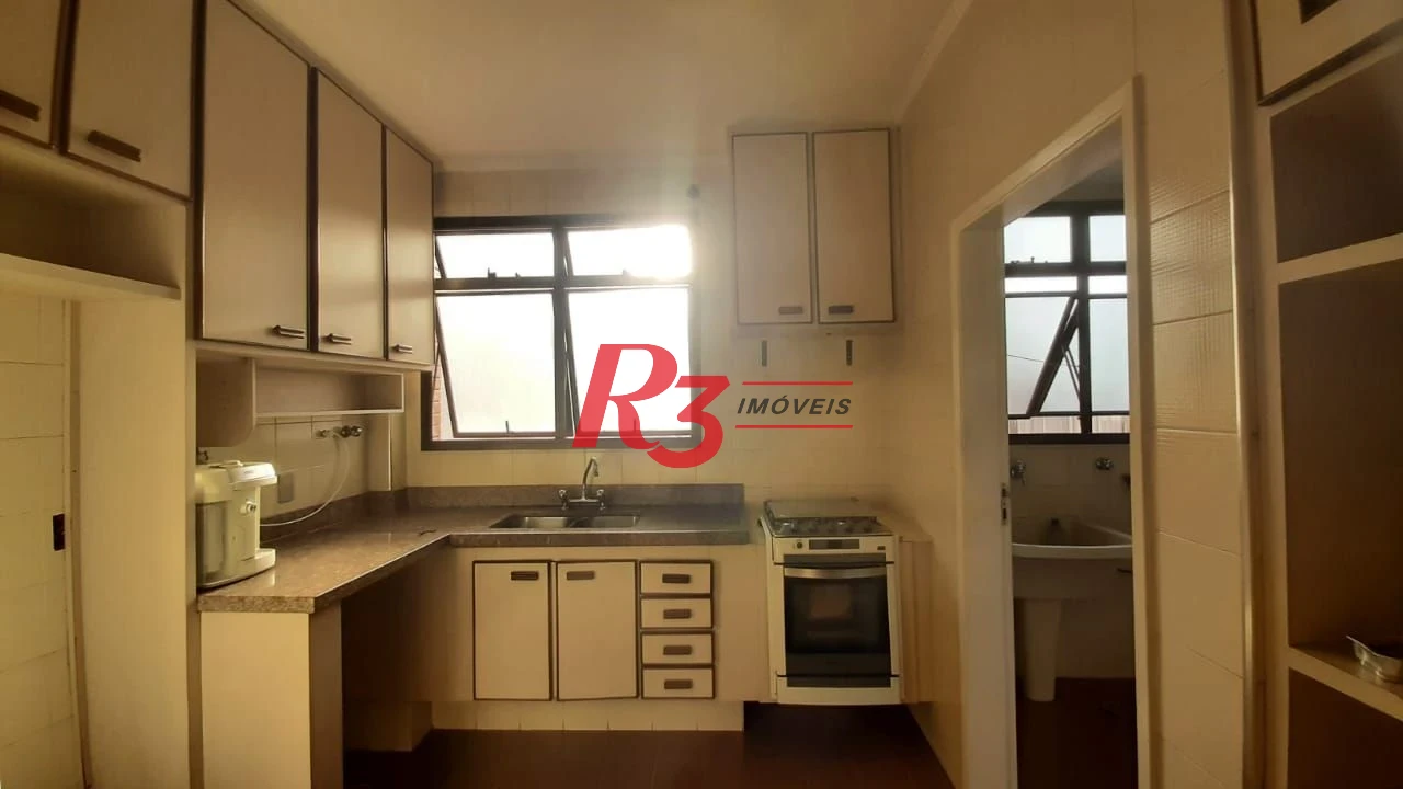 Apartamento com 3 dormitórios à venda, 117 m² por R$ 1.120.000,00 - Boqueirão - Santos/SP