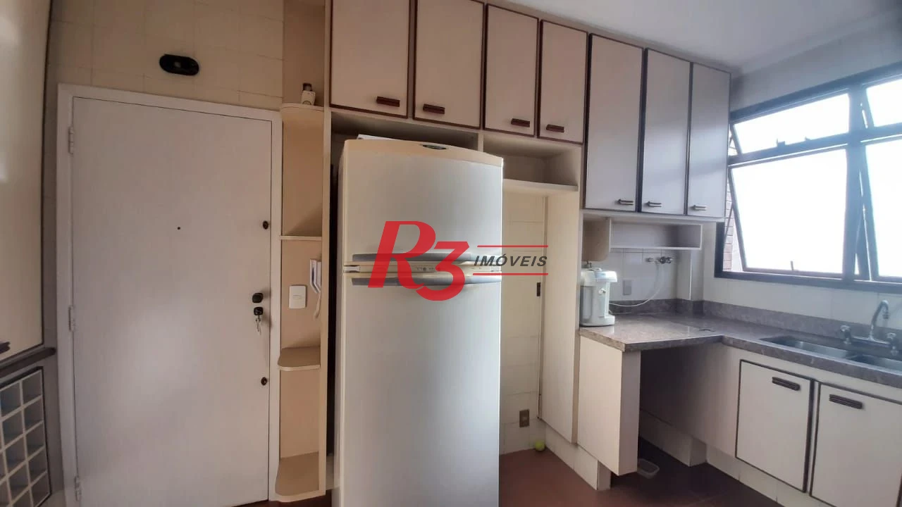 Apartamento com 3 dormitórios à venda, 117 m² por R$ 1.120.000,00 - Boqueirão - Santos/SP