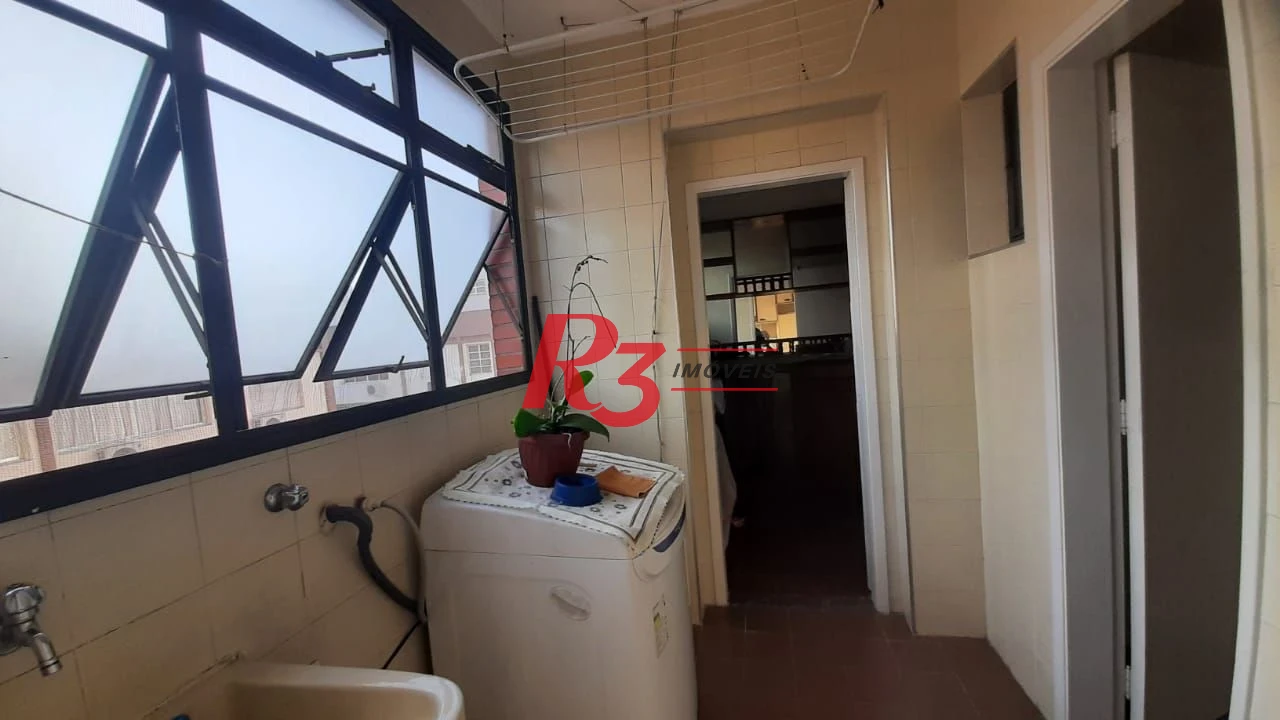 Apartamento com 3 dormitórios à venda, 117 m² por R$ 1.120.000,00 - Boqueirão - Santos/SP