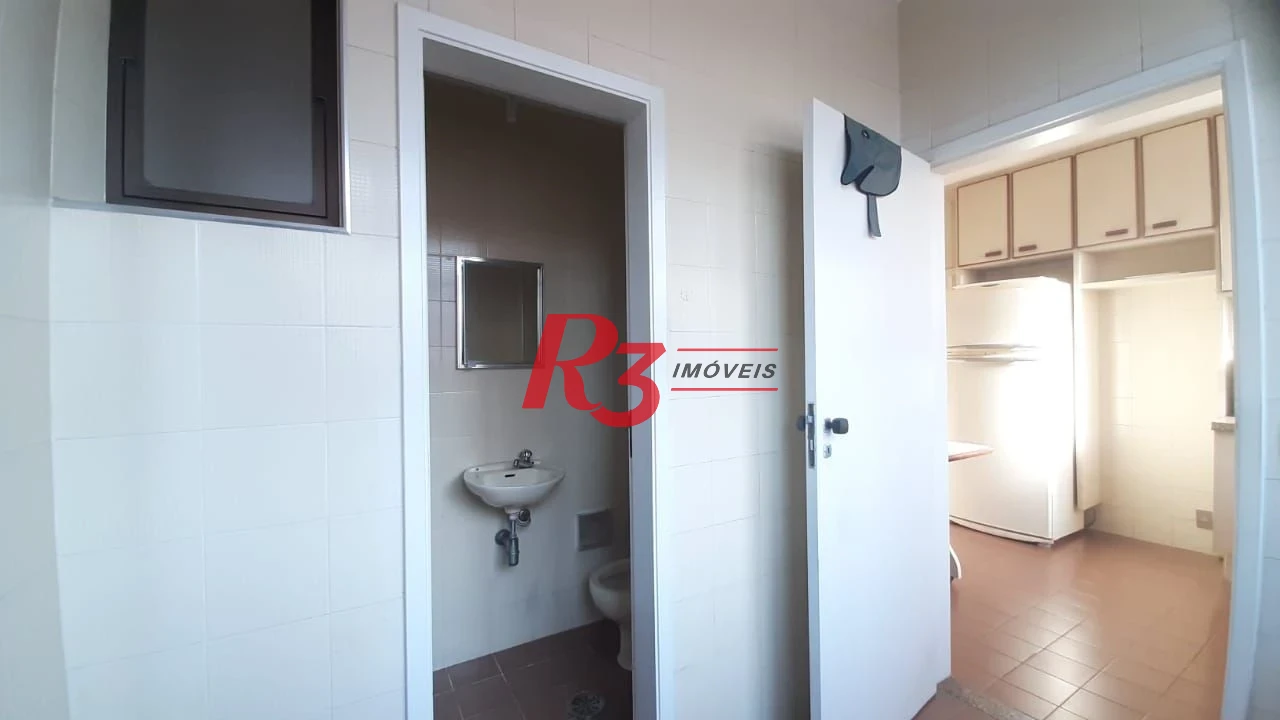 Apartamento com 3 dormitórios à venda, 117 m² por R$ 1.120.000,00 - Boqueirão - Santos/SP