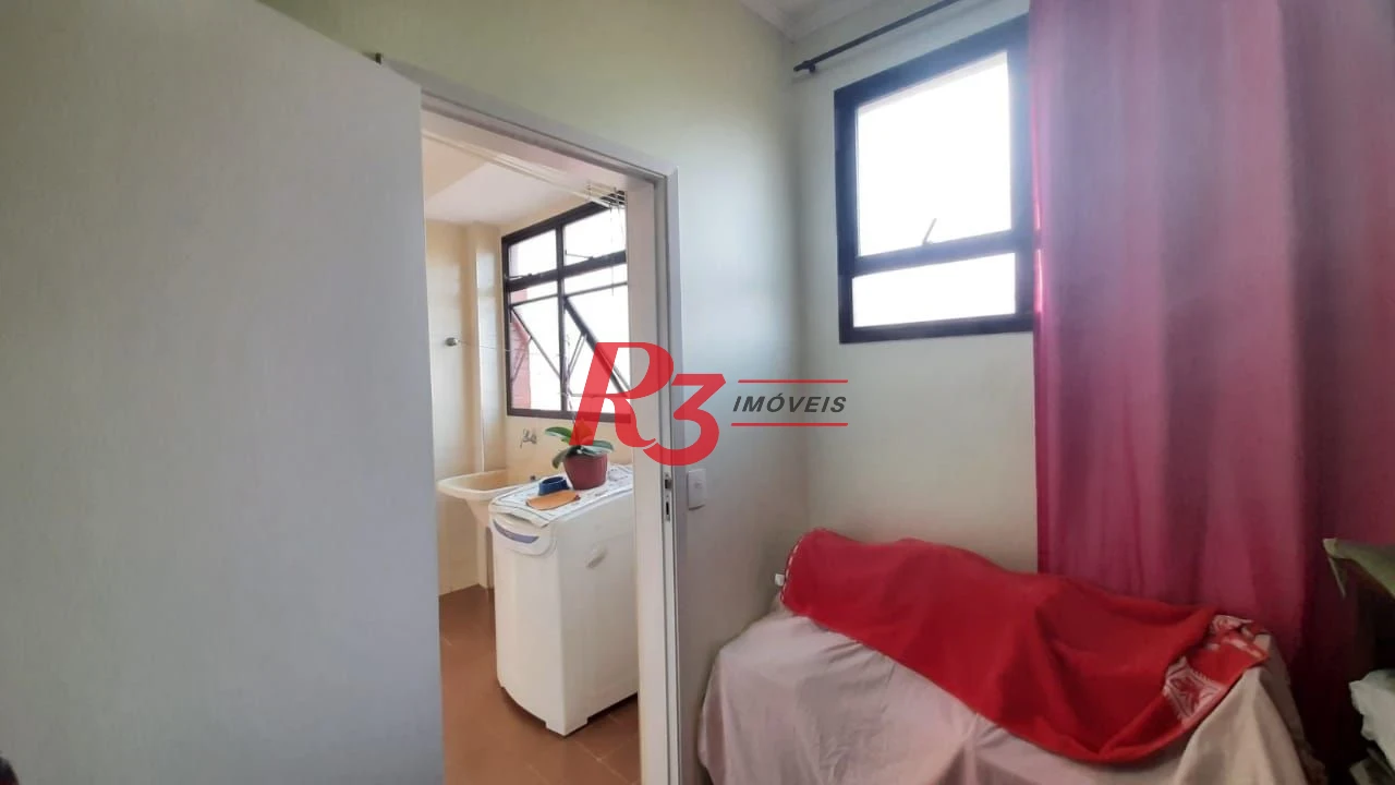 Apartamento com 3 dormitórios à venda, 117 m² por R$ 1.120.000,00 - Boqueirão - Santos/SP