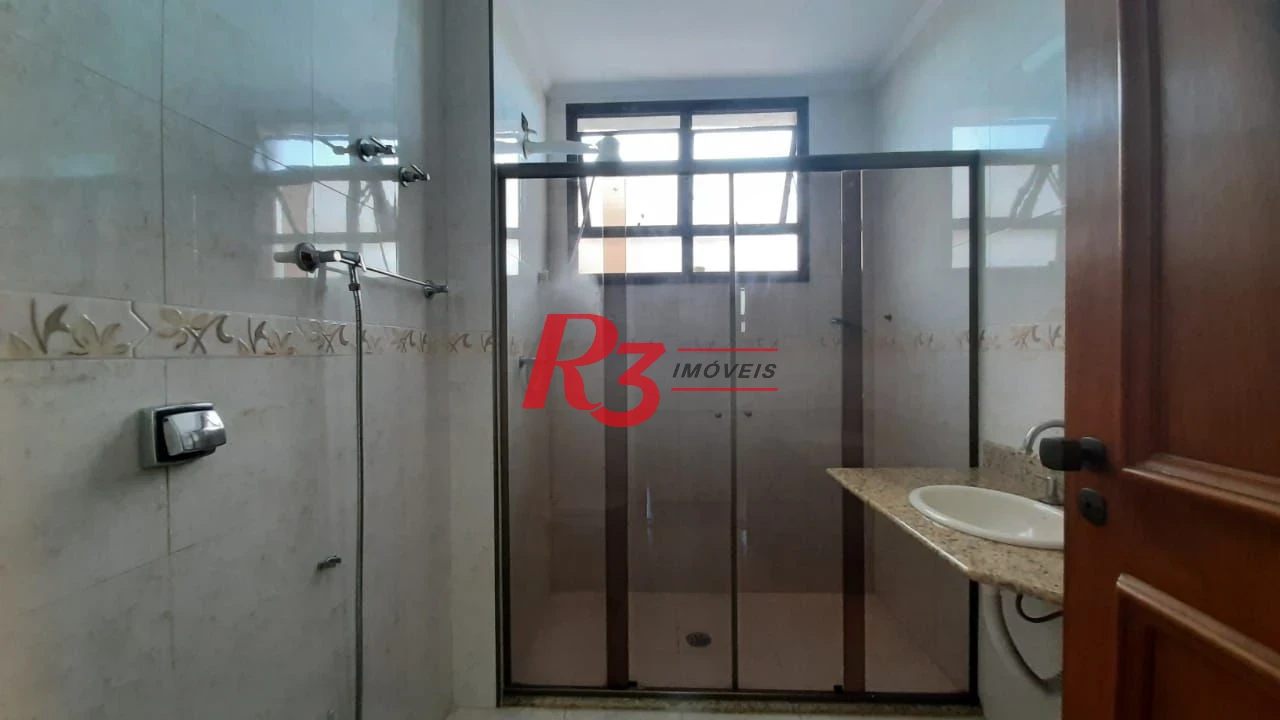 Apartamento com 3 dormitórios à venda, 117 m² por R$ 1.120.000,00 - Boqueirão - Santos/SP