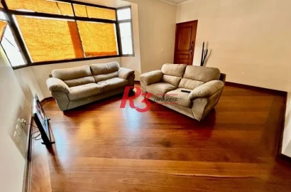 Apartamento à venda, 117 m² por R$ 1.120.000,00 - Boqueirão - Santos/SP