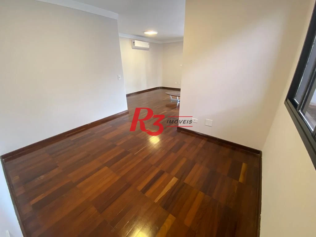 Apartamento com 3 dormitórios para alugar, 140 m² por R$ 11.500,00/mês - Aparecida - Santos/SP